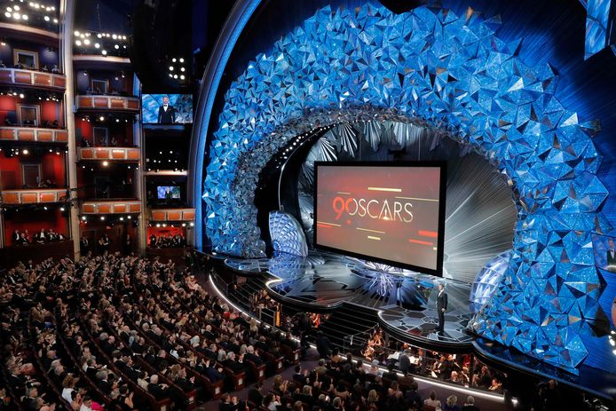 De zaal waar de Oscars worden uitgereikt in het Dolby-theater.