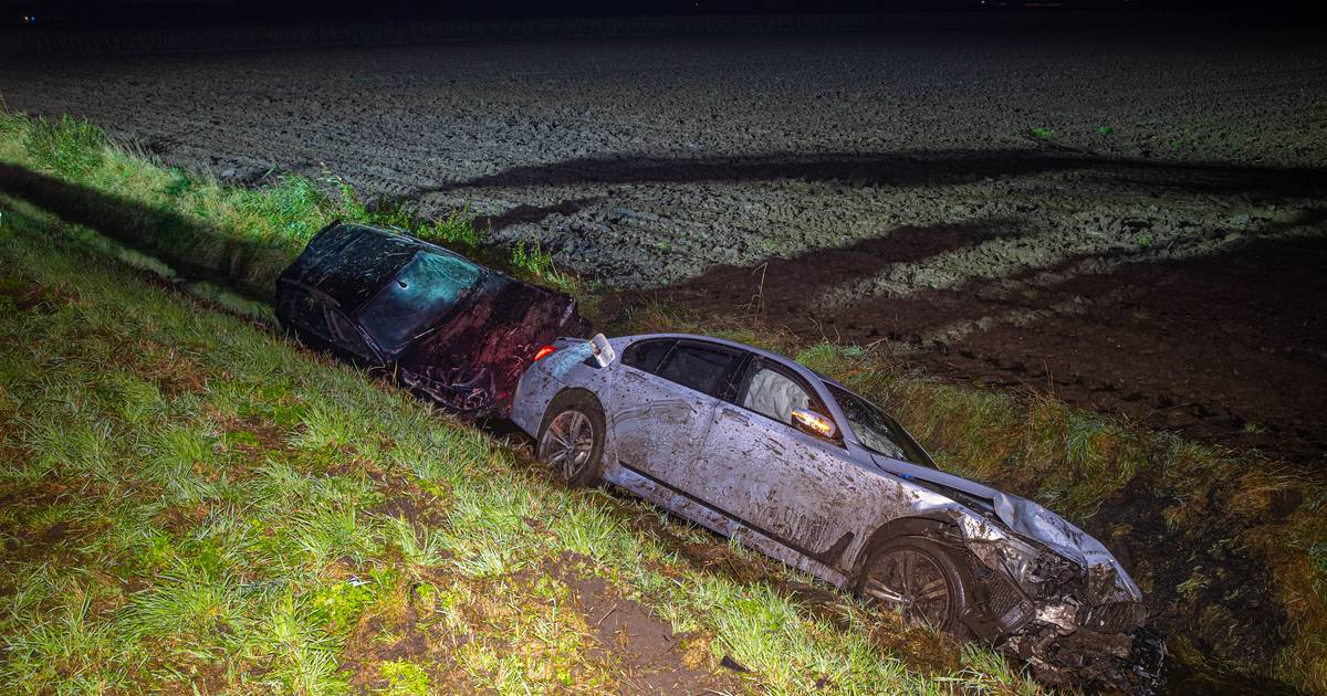 Bestuurder slaat op de vlucht na veroorzaken ernstig ongeval op N307 tussen Dronten en Kampen.