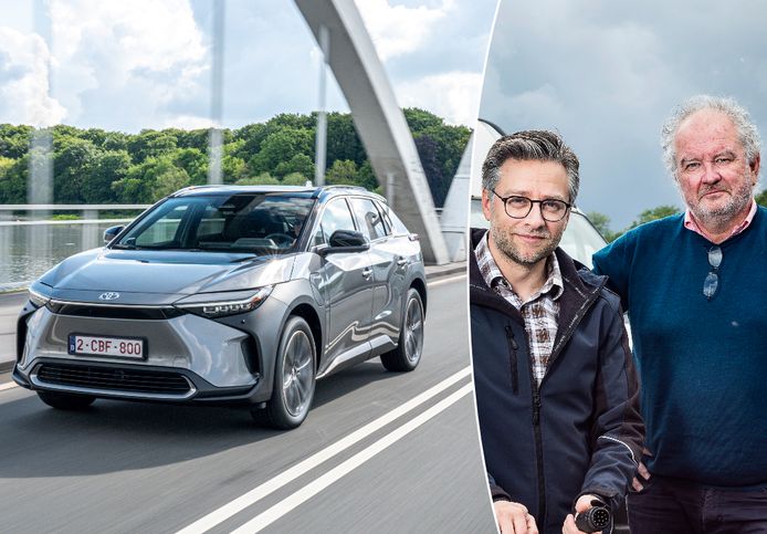 Onze autokenners Brecht Vanhaelewyn en Joost Bolle vragen zich af wat er aan de hand is met de elektrische Toyota.