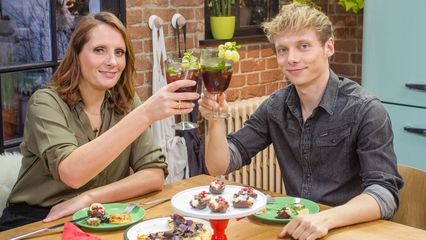 118. Eggs Benedict met zalm, mousseline en spinazie (Nicholas)