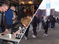 Alle kaarten vliegen over de toonbank voor Spakenburg-PSV: ‘Heb er drie uur gestaan’