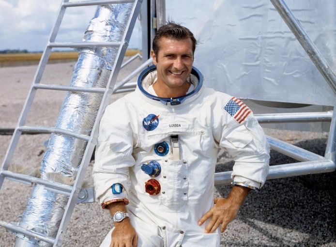 Dick Gordon is één van de slechts 24 mensen die naar onze Maan is gevlogen.