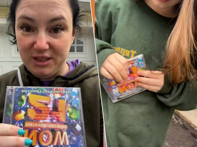 Virale video toont hoe 10-jarige dochter hoofd breekt over het openen van een cd-doosje: “Wat is het?”