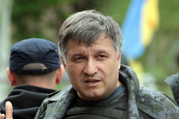 De voormalig Oekraïense binnenlandminister Arsen Avakov.