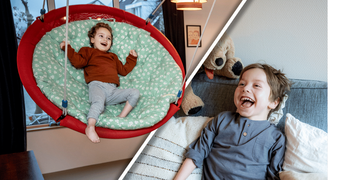 Niet kunnen praten of lopen, Oscar (4) en Oskar (6) hebben zeer zeldzame ziekte: ‘Leven met de dag’
