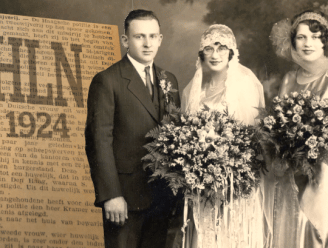 ▶HLN 1924: “De tweede vrouw, wier huwelijk ontbonden zal worden, is zeer onder den indruk van het geval.”