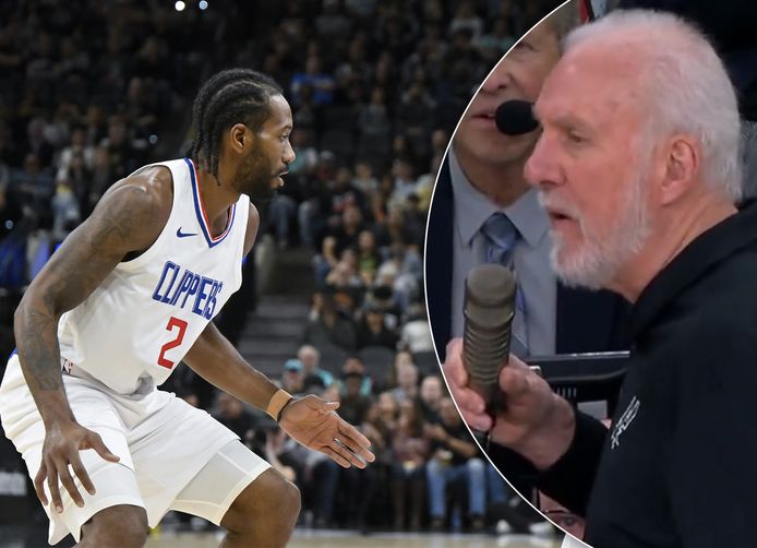 Popovich on hot sale kawhi