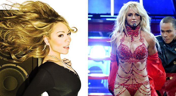 Jarenoude albums van Mariah Carey en Britney Spears kwamen weer in de hitlijsten terecht.