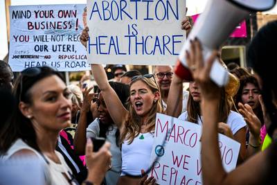 Florida stemt in november of recht op abortus in de grondwet van de staat moet worden opgenomen