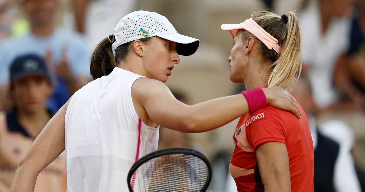 Opponent Iga Swiatek succumbs in the first set to Matoi Middlekop in the doubles semi-finals Roland Garros |  sports