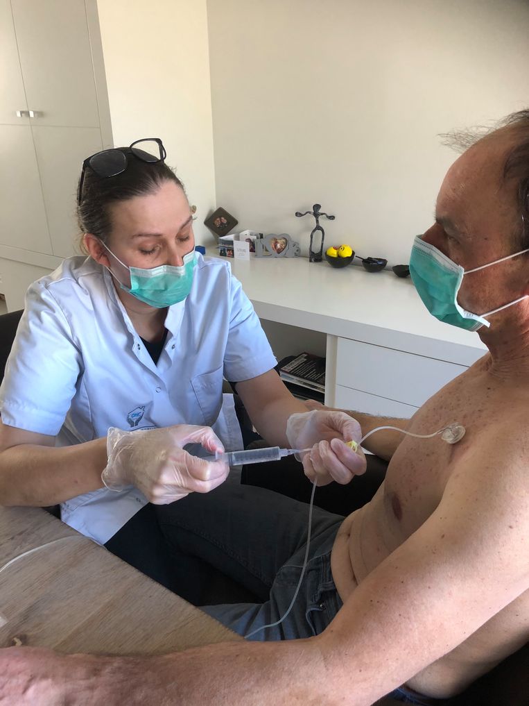 Verpleegkundige Daisy Vanhollebeke Beeld HUMO