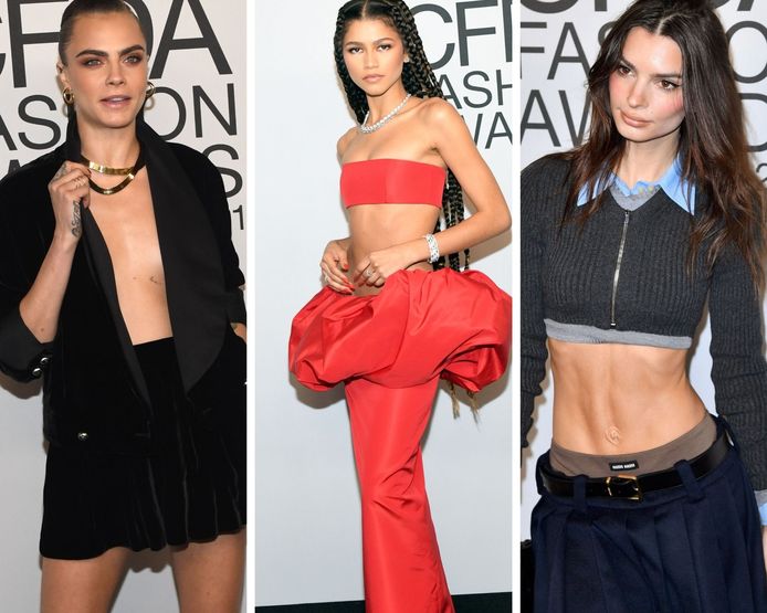 Cara Delevigne, Zendaya et Emily Ratajkowski.