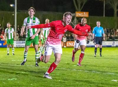 Jesse Kalwij poetst teleurstelling weg met doelpunt: ‘Goes morele winnaar van derby’
