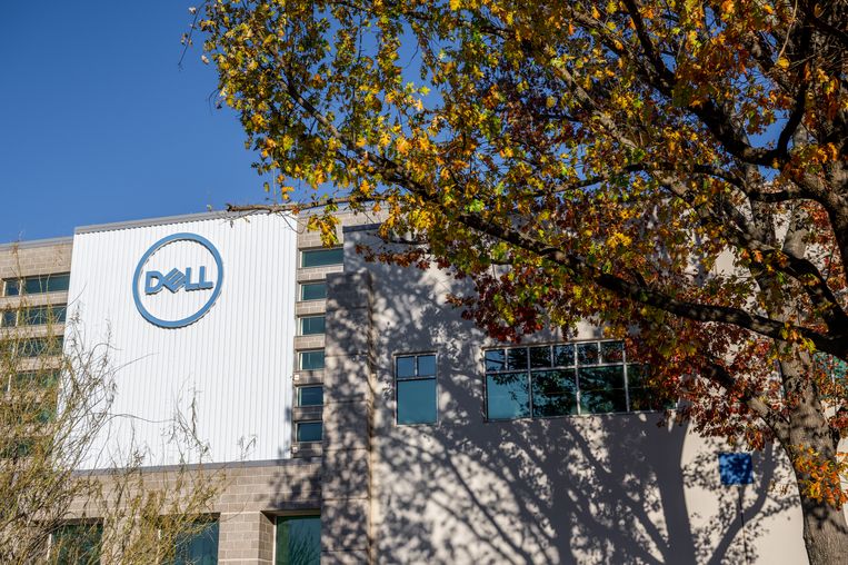 Het hoofdkwartier van Dell in Round Rock, Texas.  Beeld Getty Images