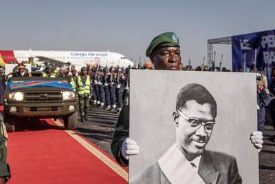 Na zoektocht van 60 jaar begraaft Congo tand van voormalig premier Lumumba