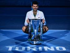 Novak Djokovic evenaart Roger Federer met zesde eindzege op ATP Finals: ‘Zeven jaar op gewacht’