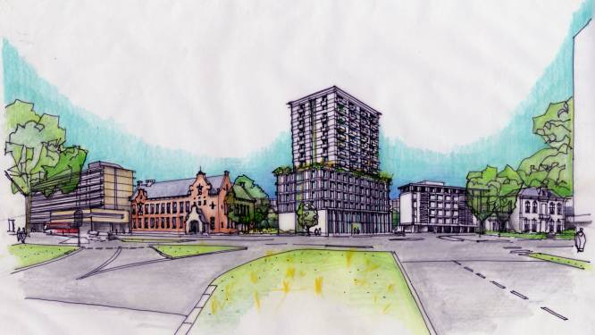 Duurdere woningen én 45 studentenflats in plan voor monumentaal pand Diagnostiek voor U in Eindhoven