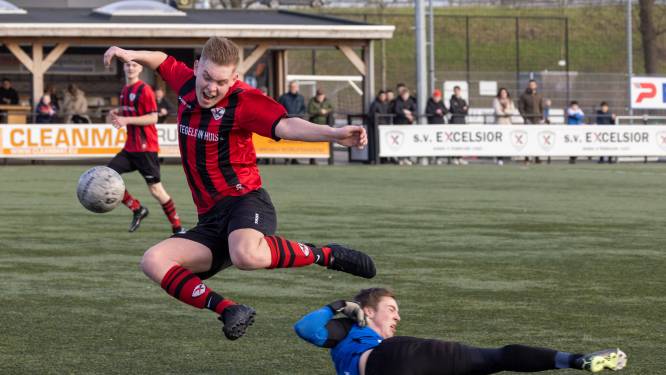 Excelsior Zetten blijft koploper, Elistha voorkomt feestje bij Kolping-Dynamo