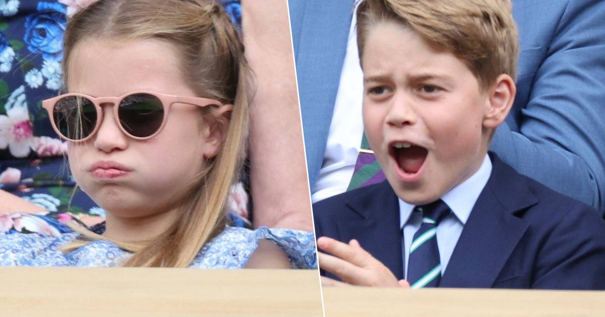 in the picture.  Celebrities and members of the British royal family enjoy the Wimbledon Final |  celebrities