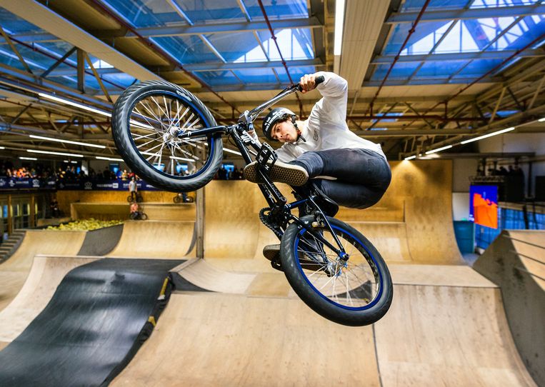 Ontwikkelen in het midden van niets Stad bloem BMX-freestylers willen stunten, de Spelen zijn bijzaak | De Volkskrant