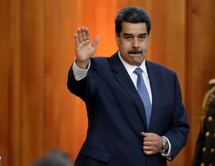 De Venezolaanse president Nicolás Maduro.