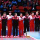 Noord- en Zuid-Korea als één team op WK tafeltennis