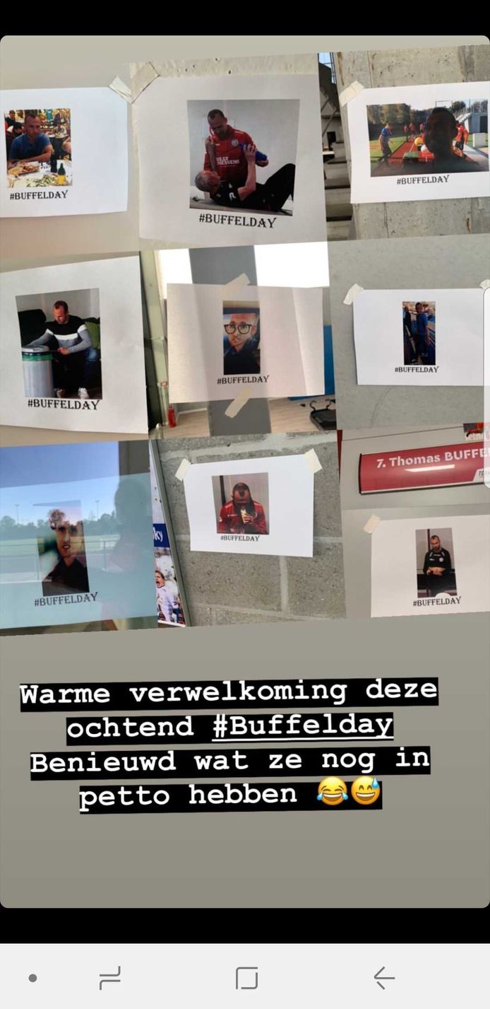 Op Zulte Waregem was het 'Buffelday' vandaag.