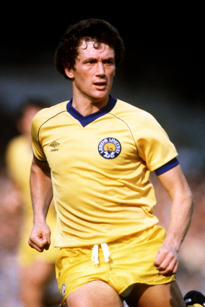 Trevor Cherry namens Leeds United in 1981.