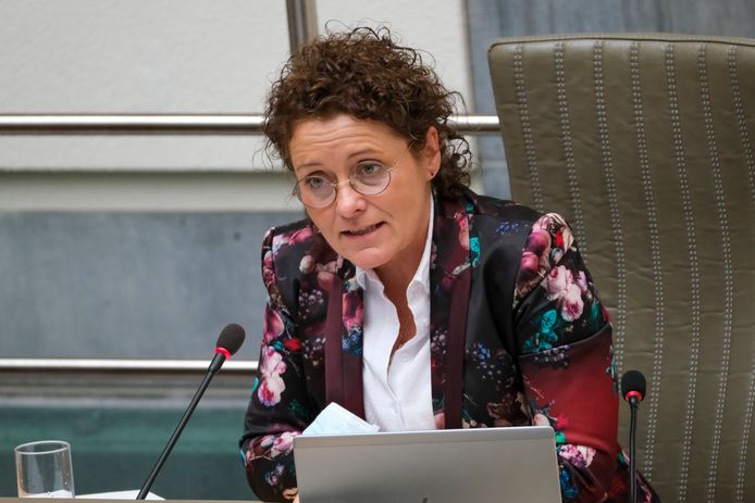 Minister van Mobiliteit Lydia Peeters (Open Vld)
