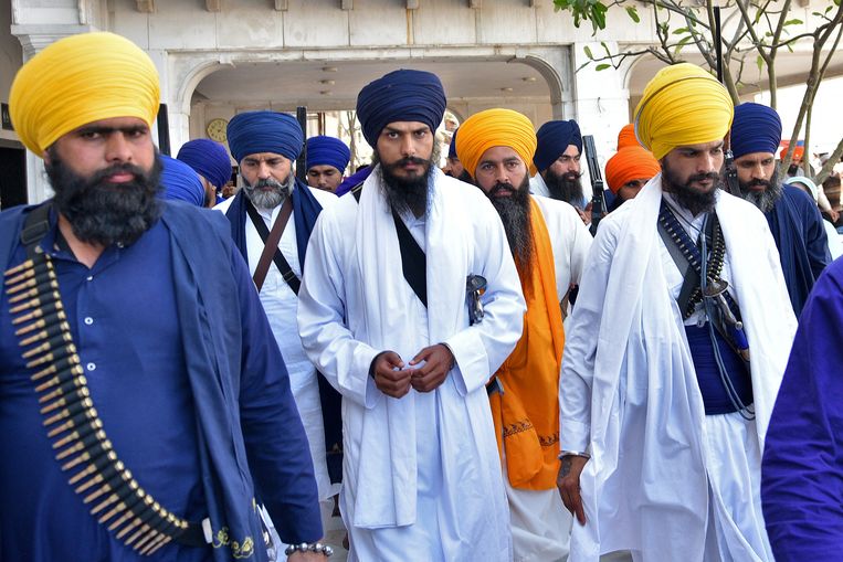 voorzetsel Oxideren Orthodox India jaagt op een voortvluchtige prediker die ageert voor een eigen staat  voor de sikhs