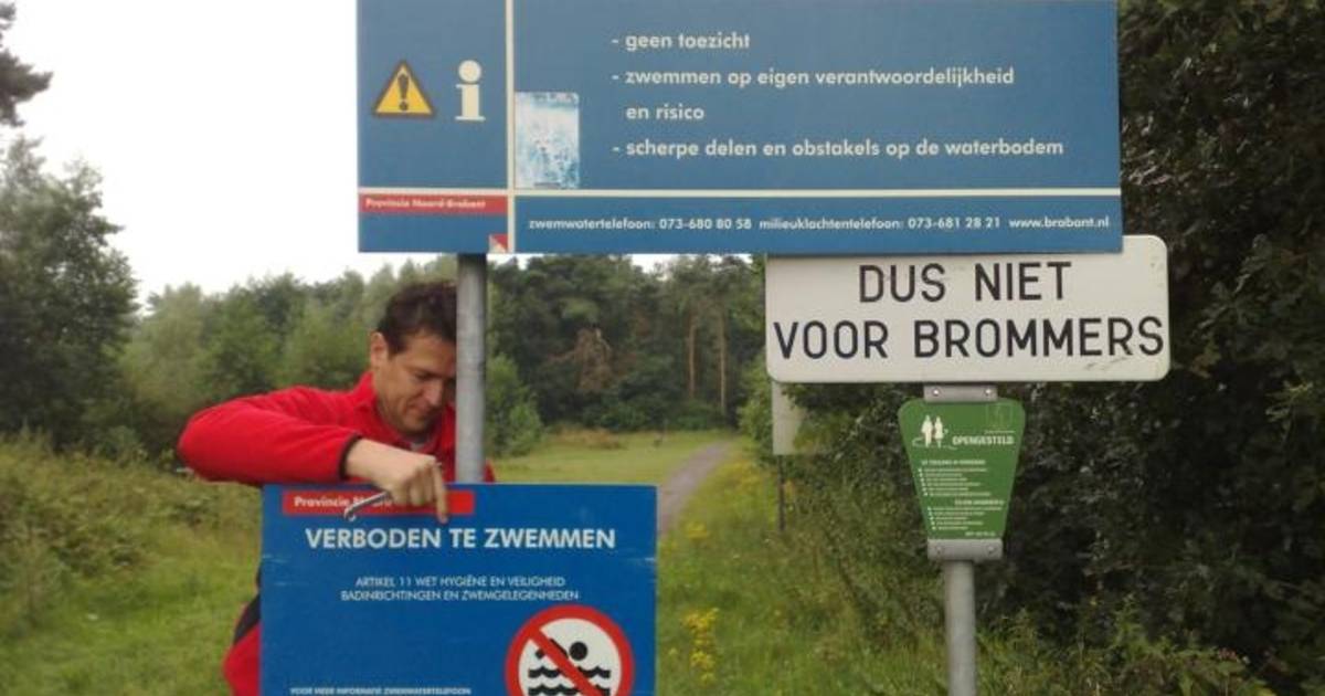 Zwemverbod Radioplassen Stevensbeek door blauwalg