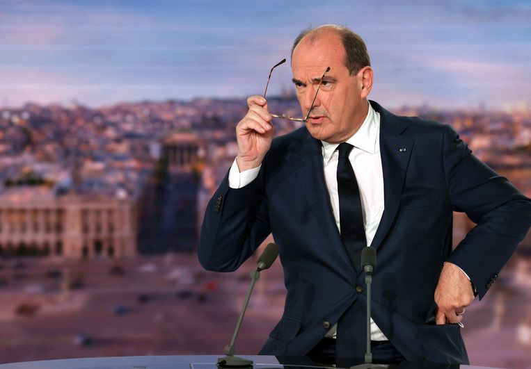 De Franse premier Jean Castex.  Beeld AFP