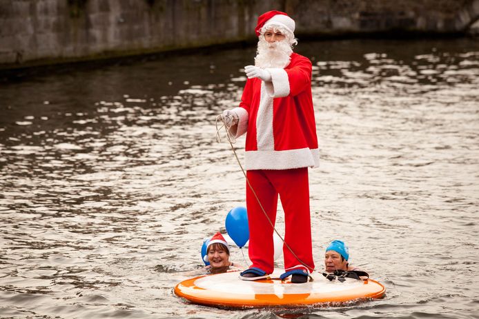 Ook in 2021 is er geen kerstduik in de Brugse reitjes.