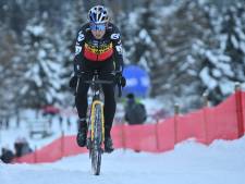 Van Aert ook in Italiaanse sneeuw klasse apart