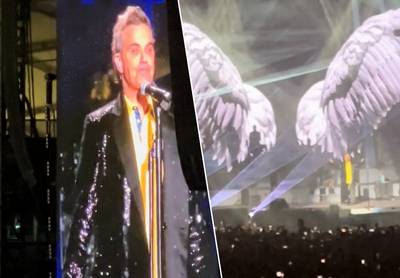 Robbie Williams brengt emotioneel eerbetoon aan fan die overleed na een ongeluk tijdens zijn show: “Het breekt mijn hart”