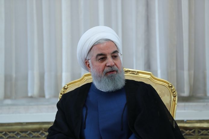 De Iraanse president Rohani.