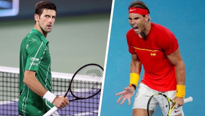 Djokovic versus Nadal.