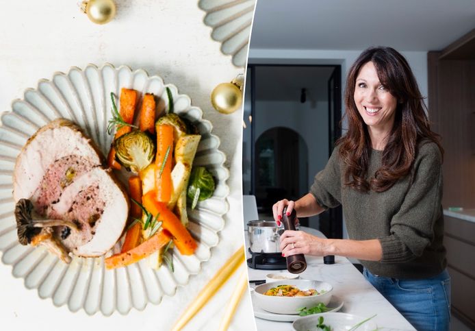 Sandra Bekkari kookt tijdens de feestdagen samen met haar man en kinderen.