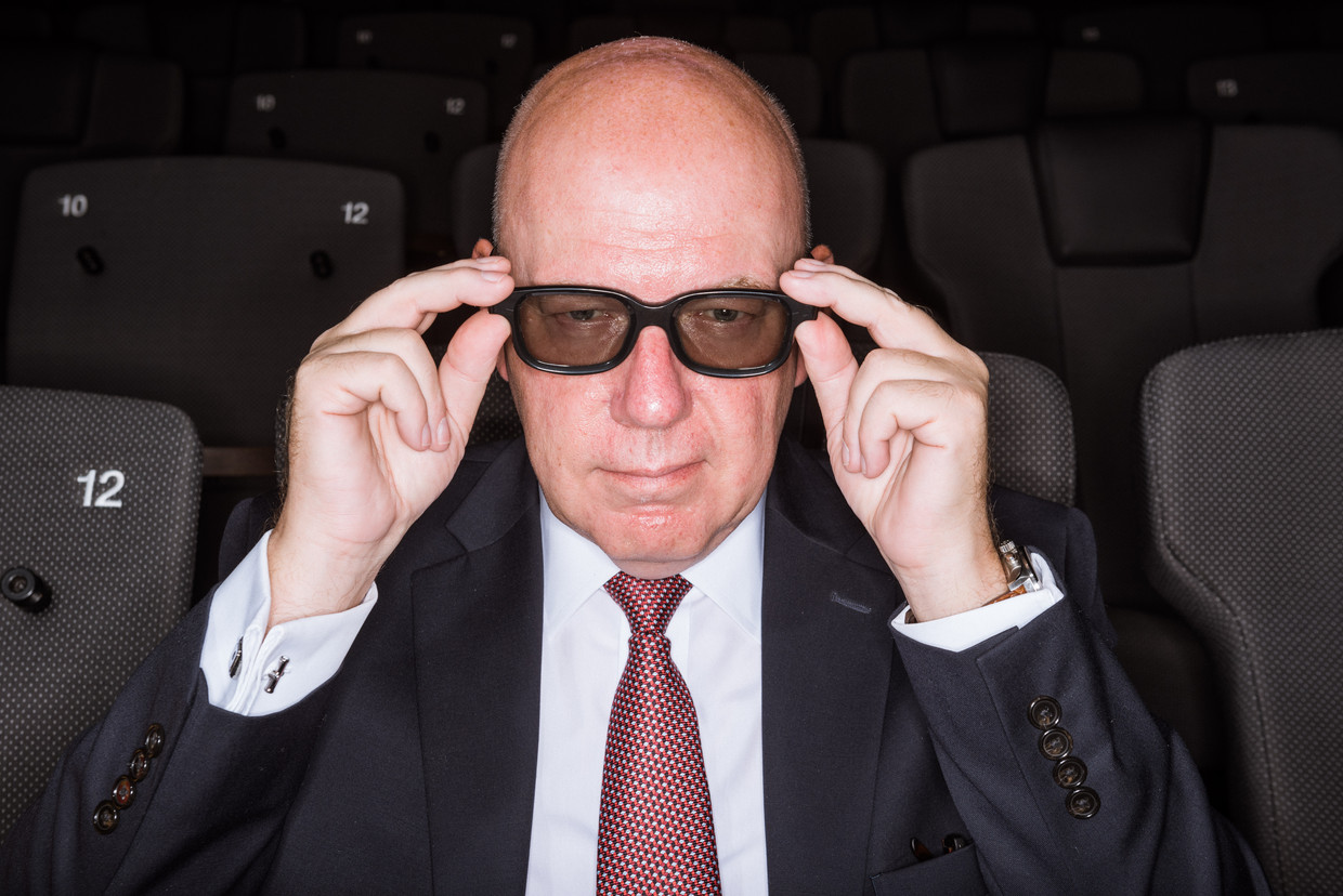Eddy Duquenne: 'In mijn jeugd dacht ik dat Kinepolis een kopie was van een Amerikaanse cinemakathedraal, terwijl het 'the original' is.'  Beeld Wouter Maeckelberghe