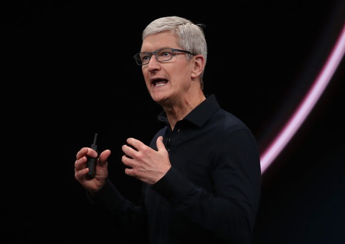 Tim Cook, de CEO van Apple, opent maandag de Worldwide Developer Conference (WWDC).