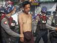 Oproerpolitie in Myanmar drijft betogers uiteen