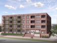 Een impressie van het appartementencomplex aan de Mierloseweg 40 in Geldrop.
