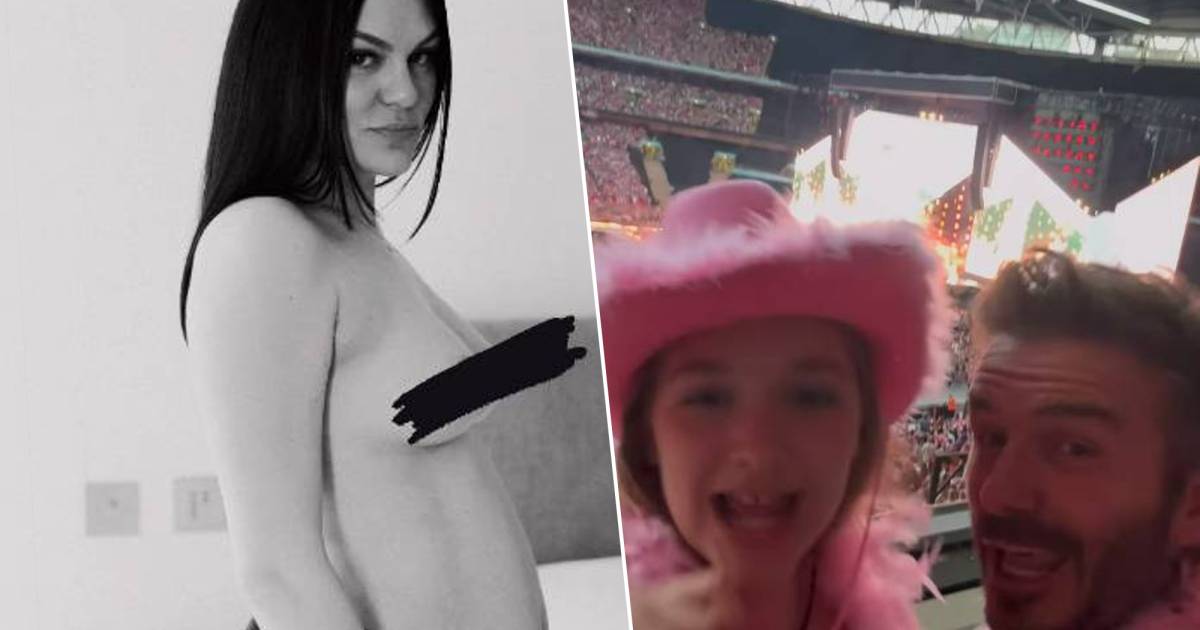 CELEBRITÀ 24/7.  Jessie J si rivela e David Beckham porta sua figlia, Harper, alla festa delle celebrità di Harry Styles