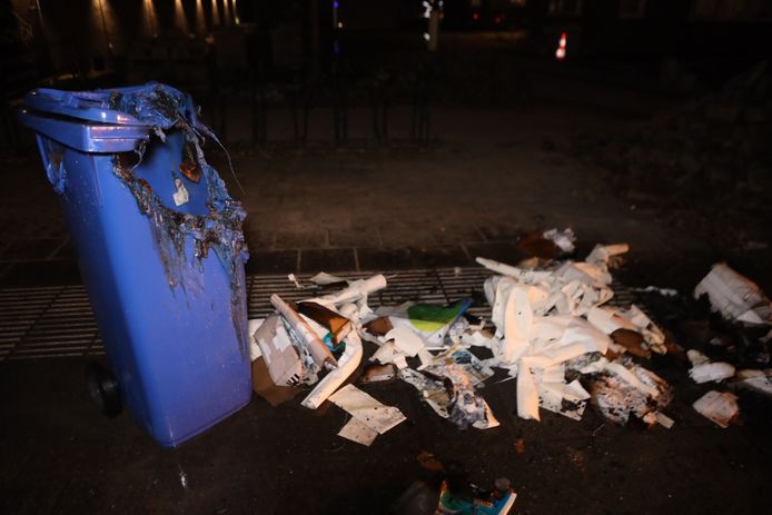 Rotzooi op straat.