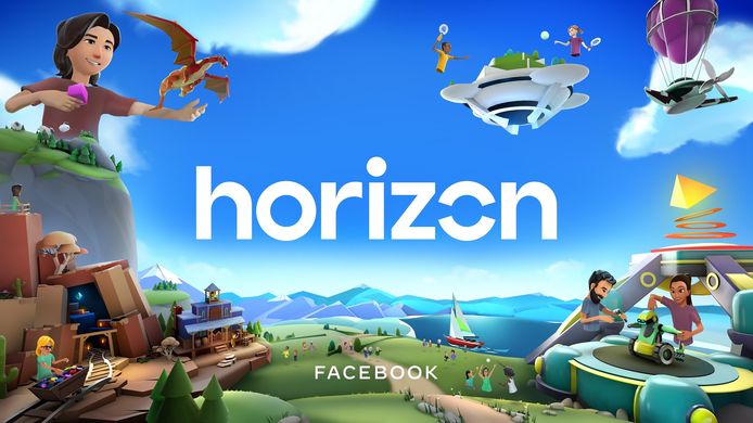 Horizon Worlds, le métavers de Facebook.