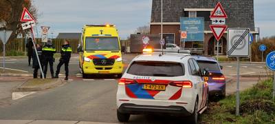Gewonde bij aanrijding in Lithoijen: bestuurders zien elkaar over het hoofd