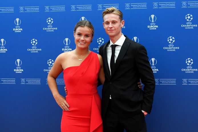 Mikky Kiemeney en Frenkie de Jong.