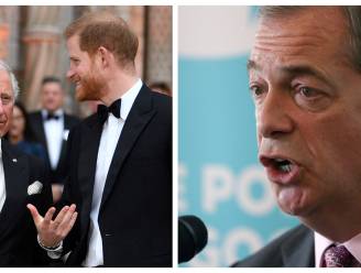 Brexit-boegbeeld Nigel Farage haalt uit naar Britse koningshuis: “Het gaat bergafwaarts met Harry sinds Meghan”