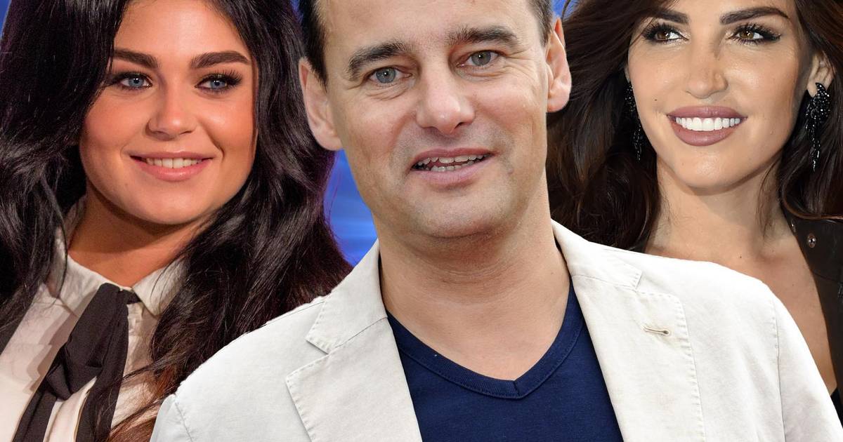 photo Wilfred Genee Eerste Vrouw wilfred innig met blondine en roxeanne