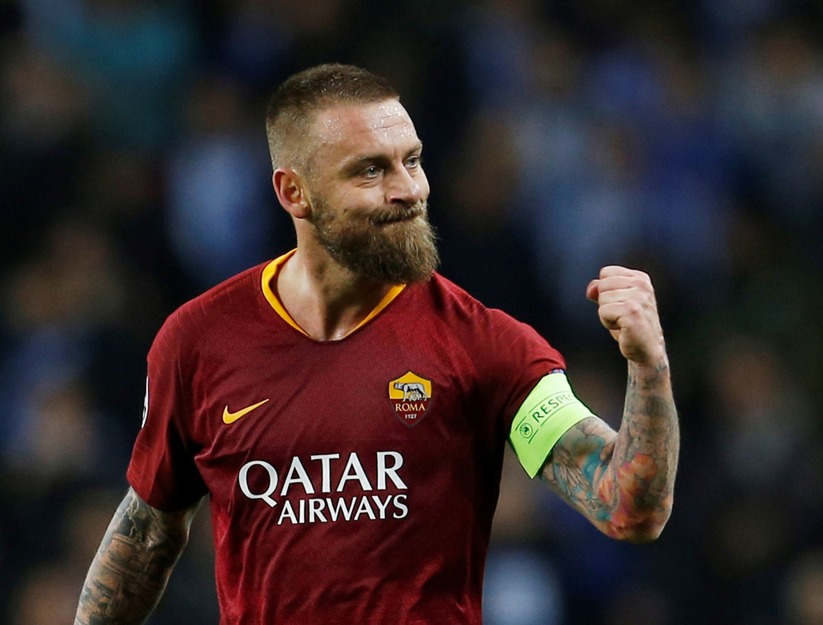 De Rossi (36) mist zijn dochter en stopt halfjaar eerder Foto AD.nl